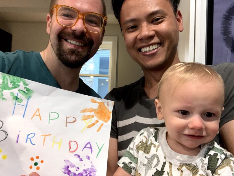 Wishing Campbell's Birth Mother a Happy Birthday