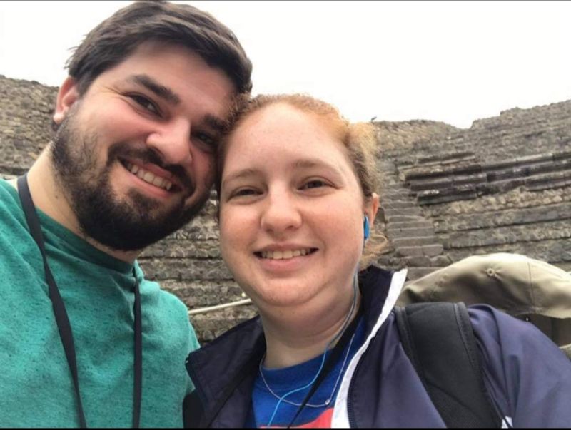 Exploring the Ruins of Pompeii, Italy