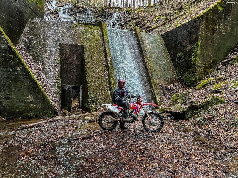 Brandon Enjoys Exploring New Places on his Dirt Bike