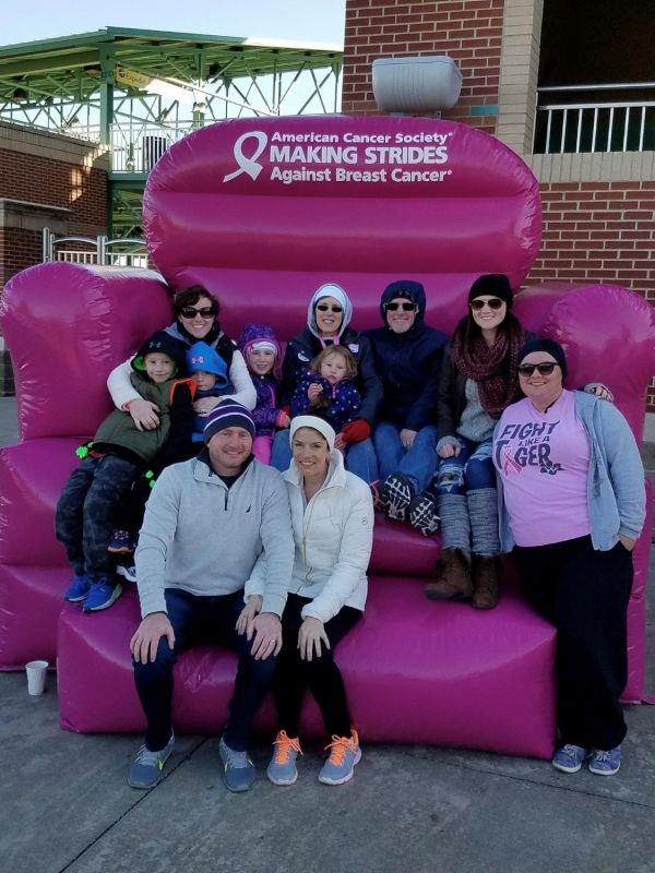 Breast Cancer Walk With Brad's Family