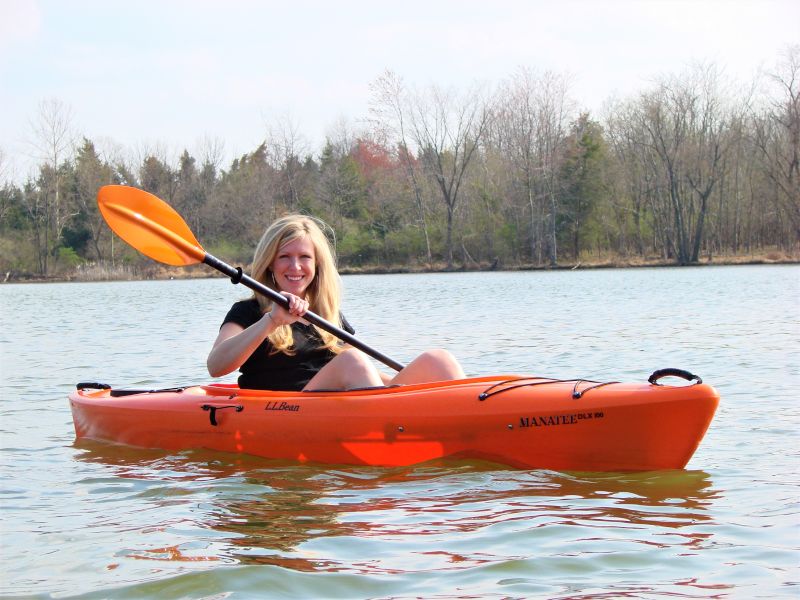 Kayaking at the Lake