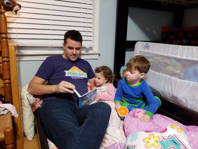 Bedtime Stories With Our Niece & Nephew