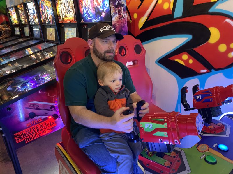 Fun at the Arcade