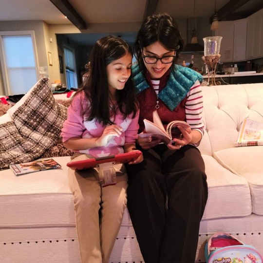 Reading With Our Niece