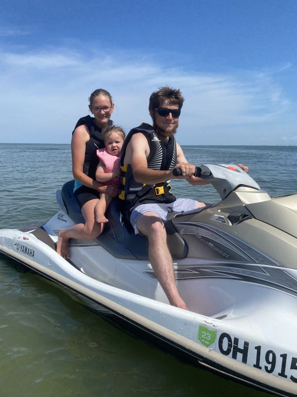 Fun Jet Skiing on Lake Erie