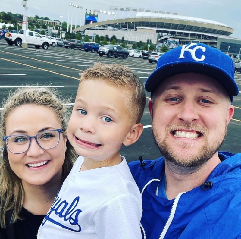 Royals Game With a Friend's Son