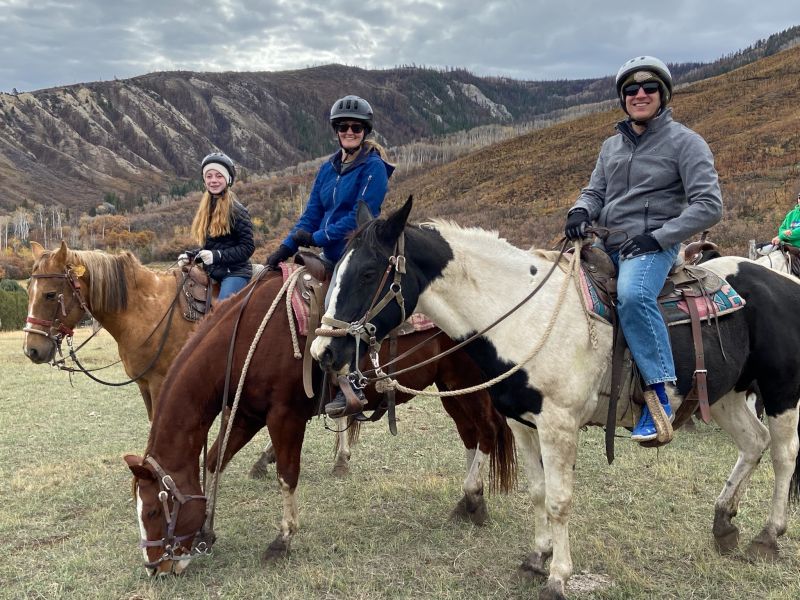 Scarlet Loves Horseback Riding