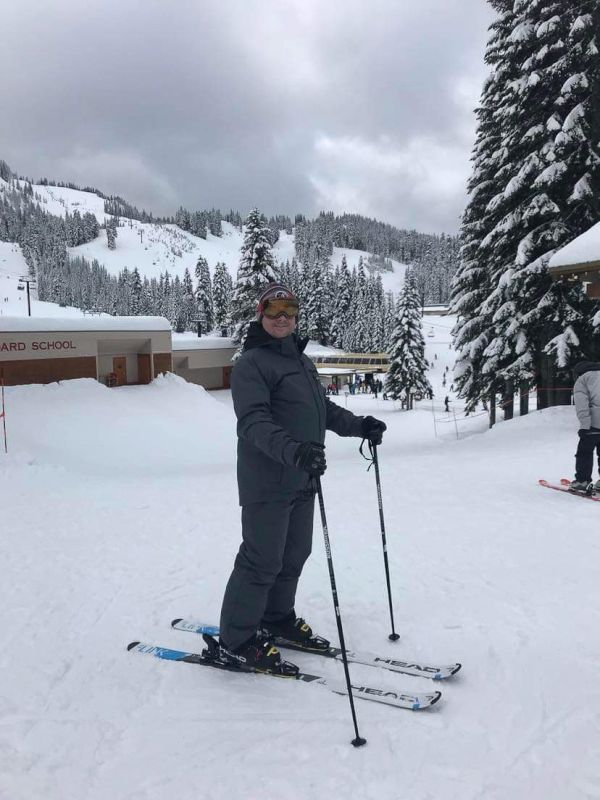 Nick Loves to Ski & Can't Wait to Teach Our Little One