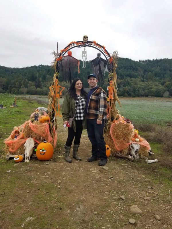 At the Pumpkin Patch & Corn Maze