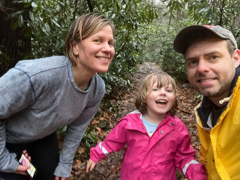 Hiking in the Rain