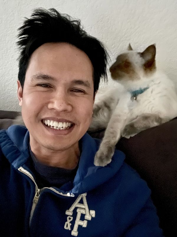 Adie & Our Cat, Catniss