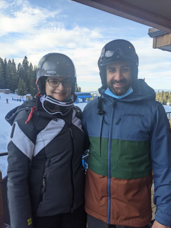 Skiing