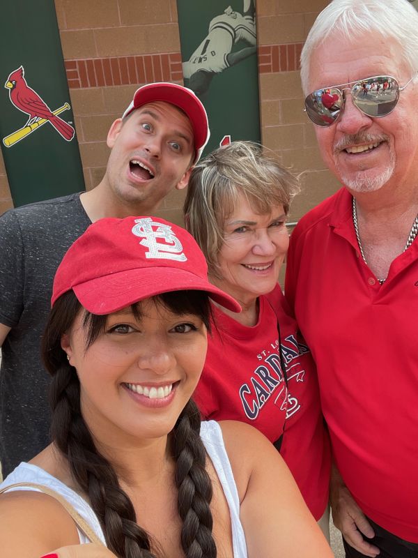 Baseball Game with the Family