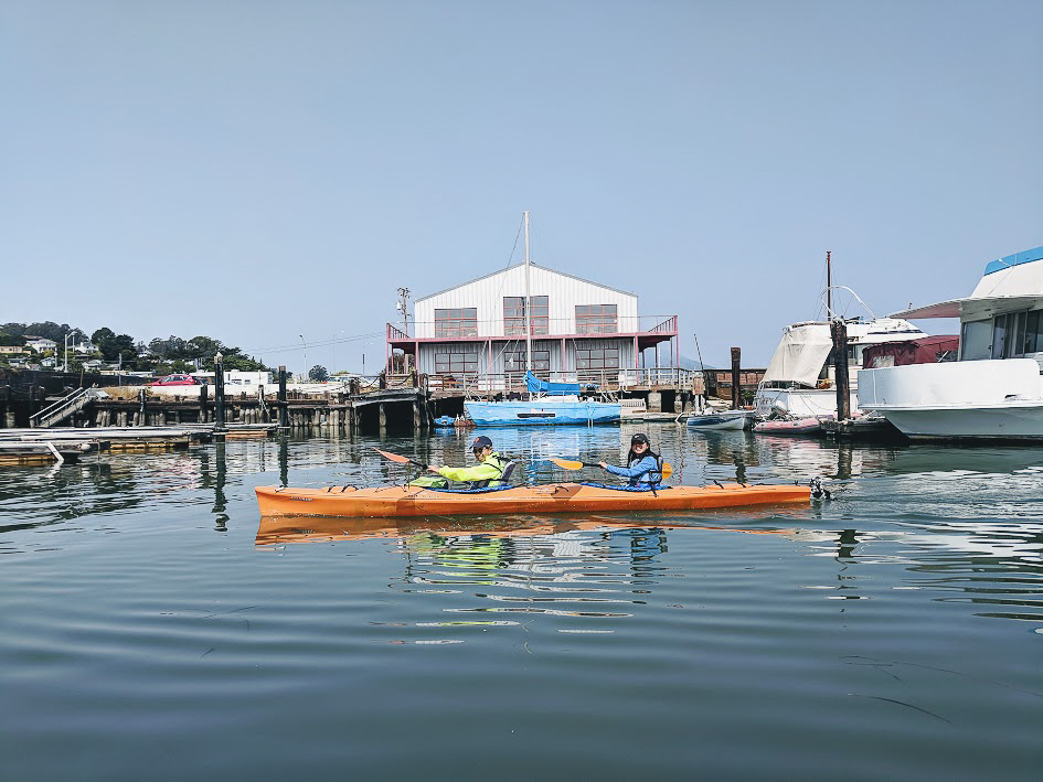 Grace & Her Dad Kayaking