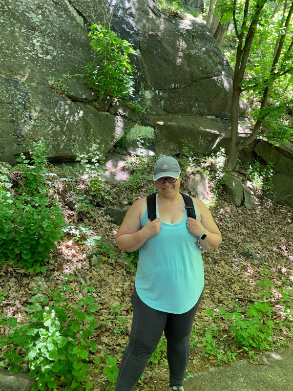 Kate Hiking in New York State