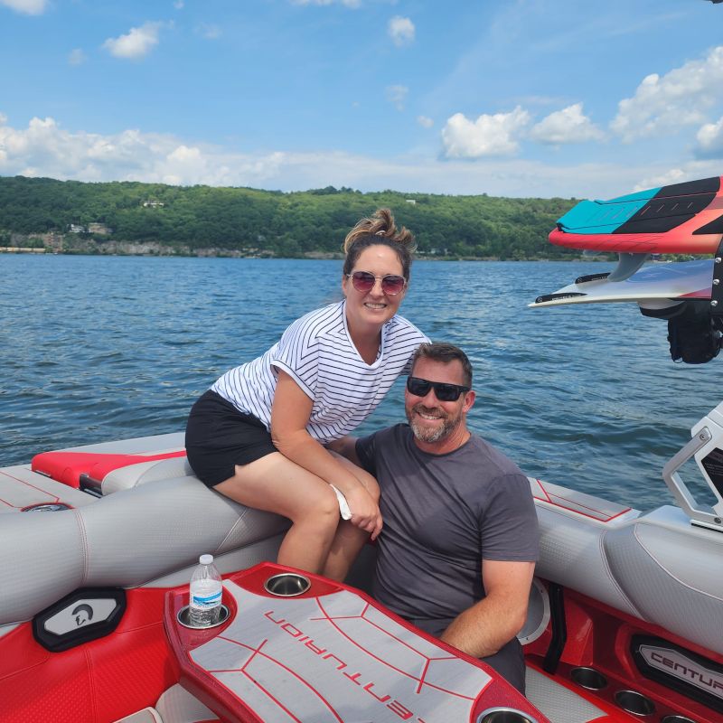 Enjoying a Day at the Lake