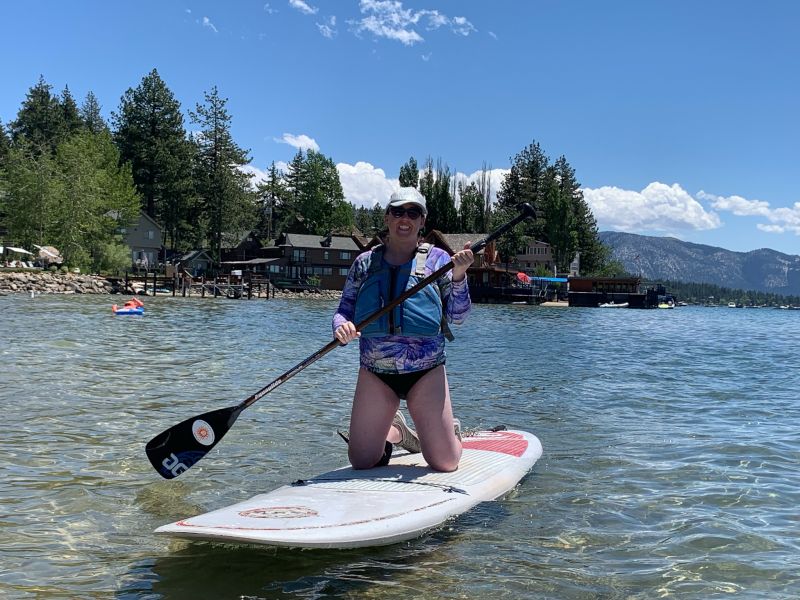 Jennifer Paddleboarding