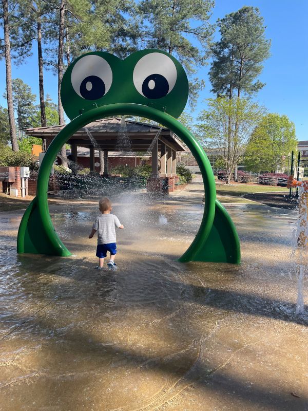 Fun at the Local Splash Pad