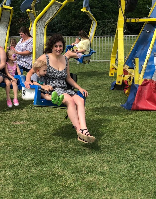 Enjoying the Local Carnival
