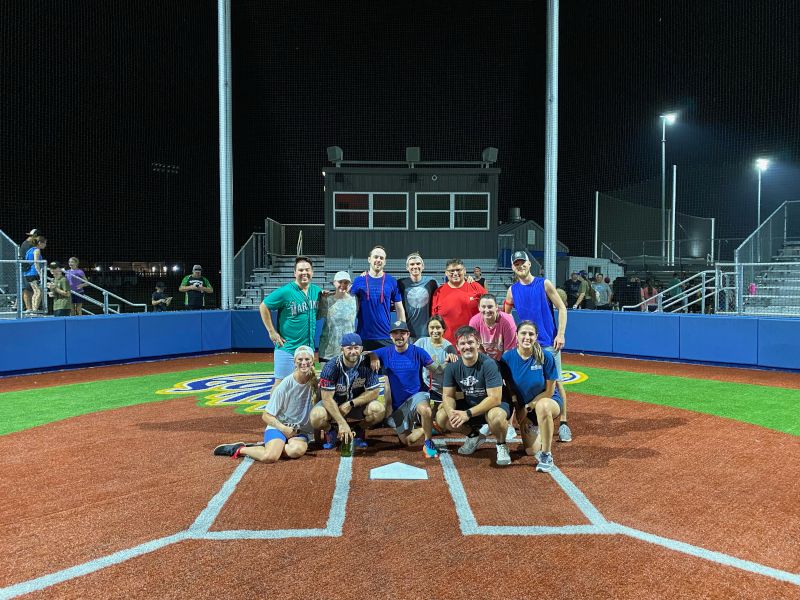 Kickball With Our Church Friends