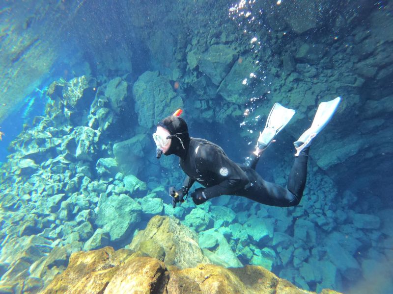 Burke Enjoys SCUBA Dancing