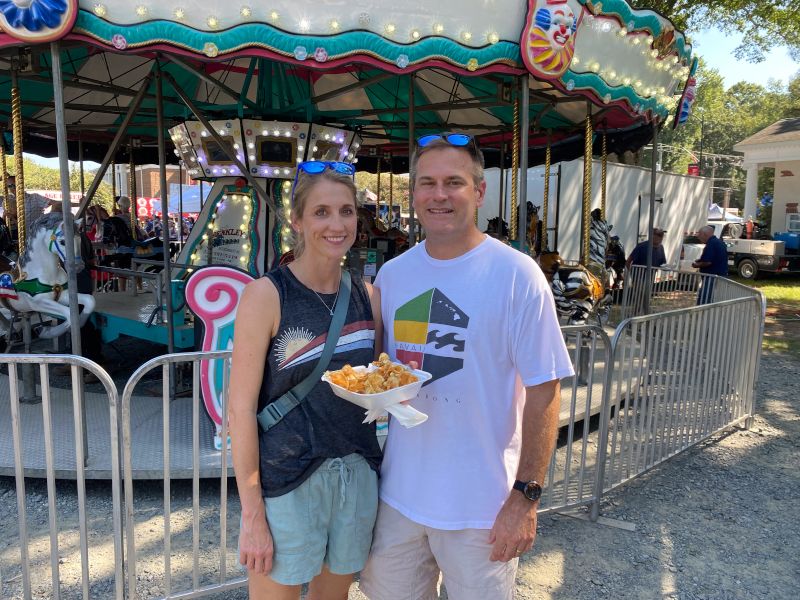 Treats at the Annual Labor Day Festival