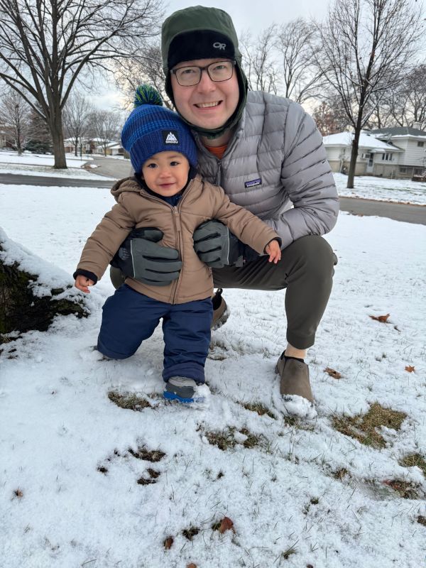 Playing in the Snow