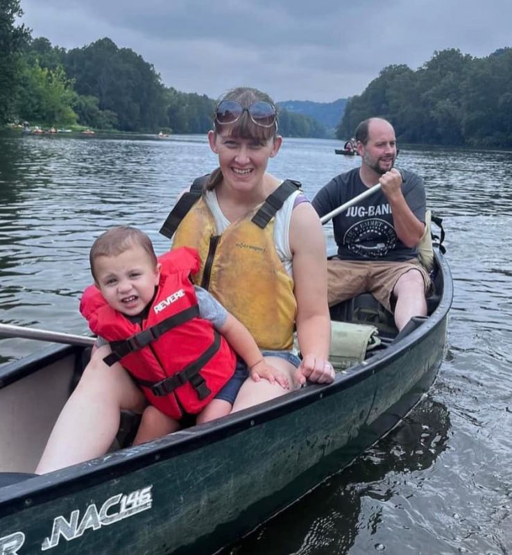 Canoeing With Our Nephew
