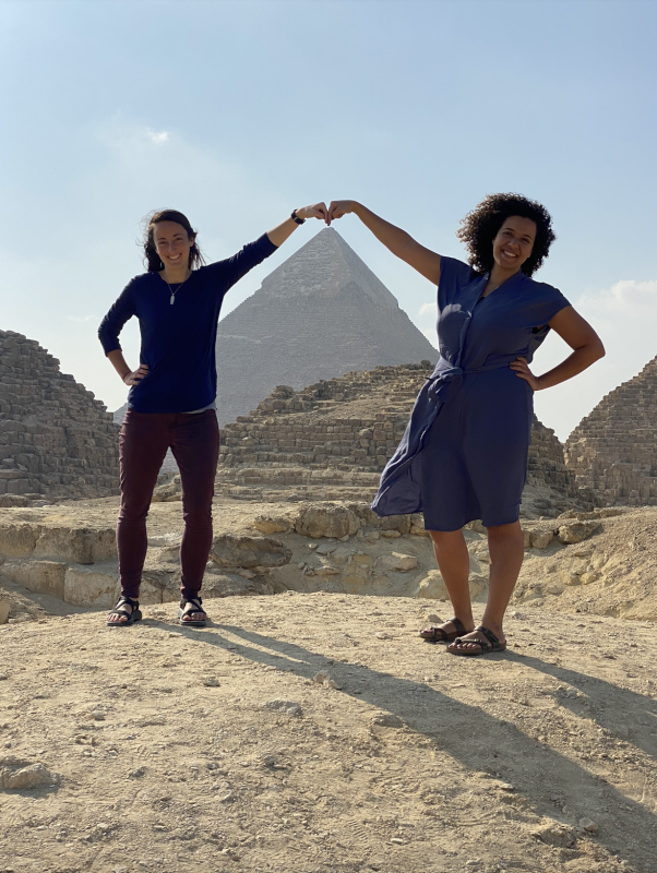 Us at The Great Pyramids
