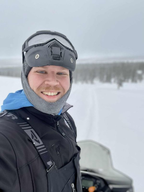 On a Snowmachine Ride