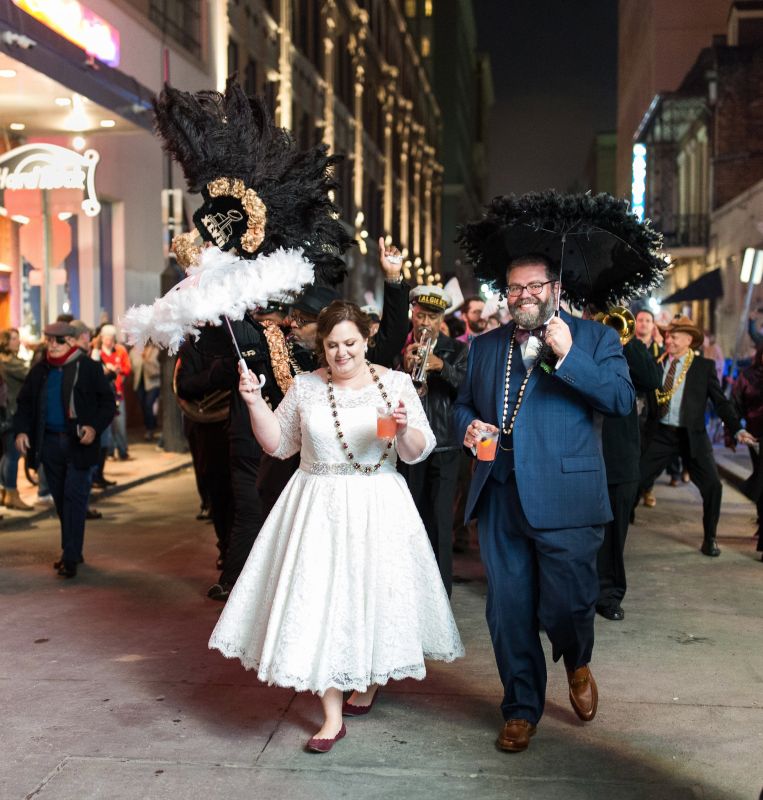 At Our NOLA Wedding