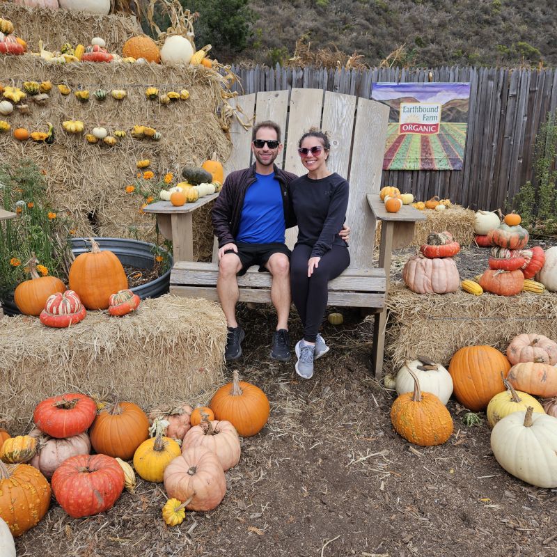 At the Pumpkin Patch