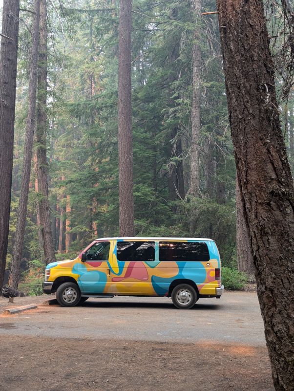 Road Trip in a Van