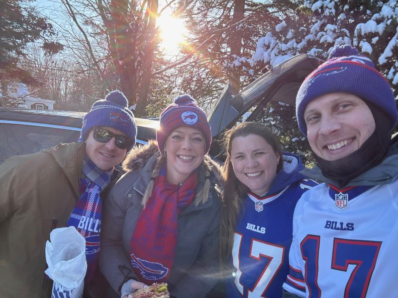 At a Buffalo Bills Game