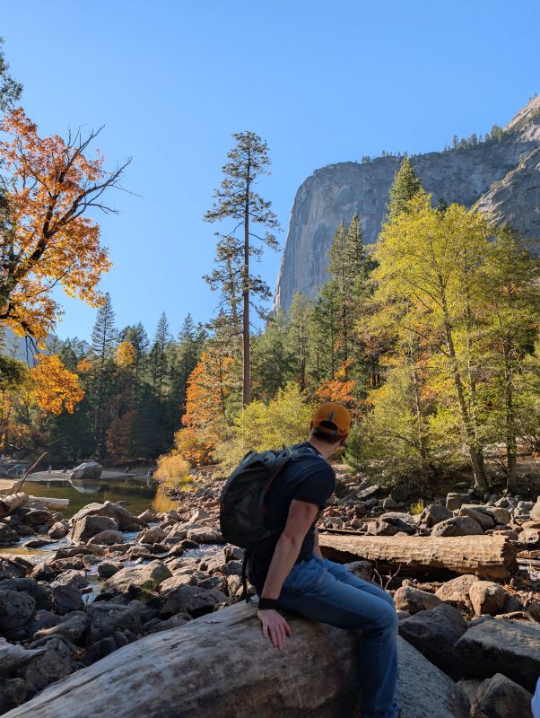 Scott in Yosemite