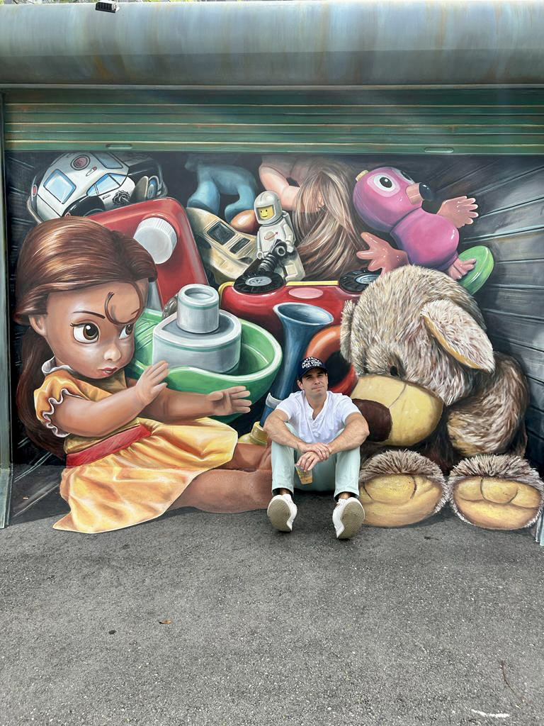 Peter At An Art Festival
