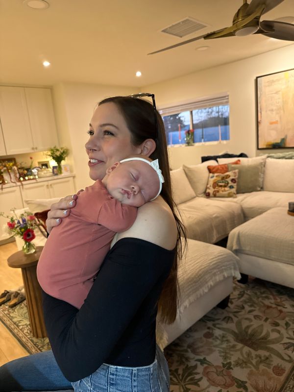 Sara & a Friend's Newborn Daughter