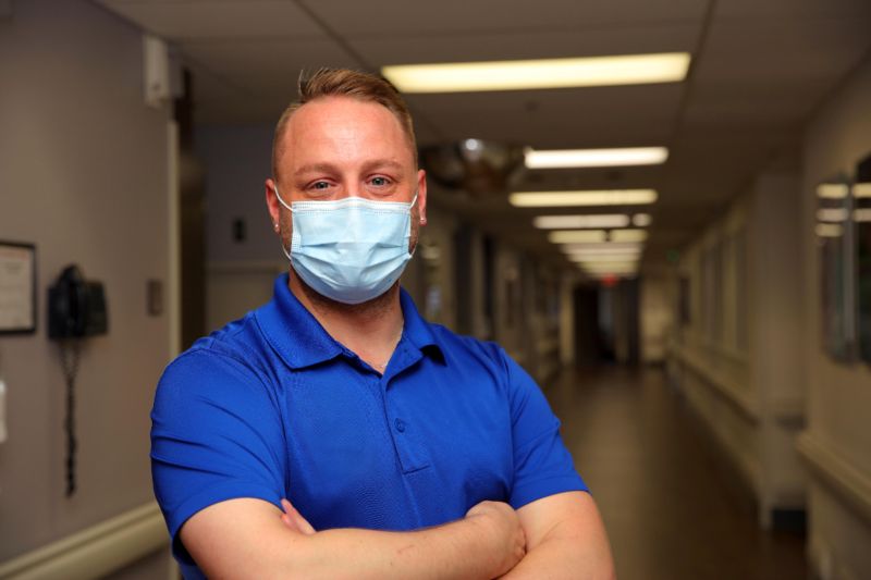 Skip at Work at The Hospital