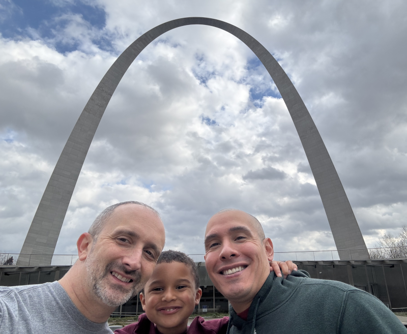 Seeing the Arch in Saint Louis