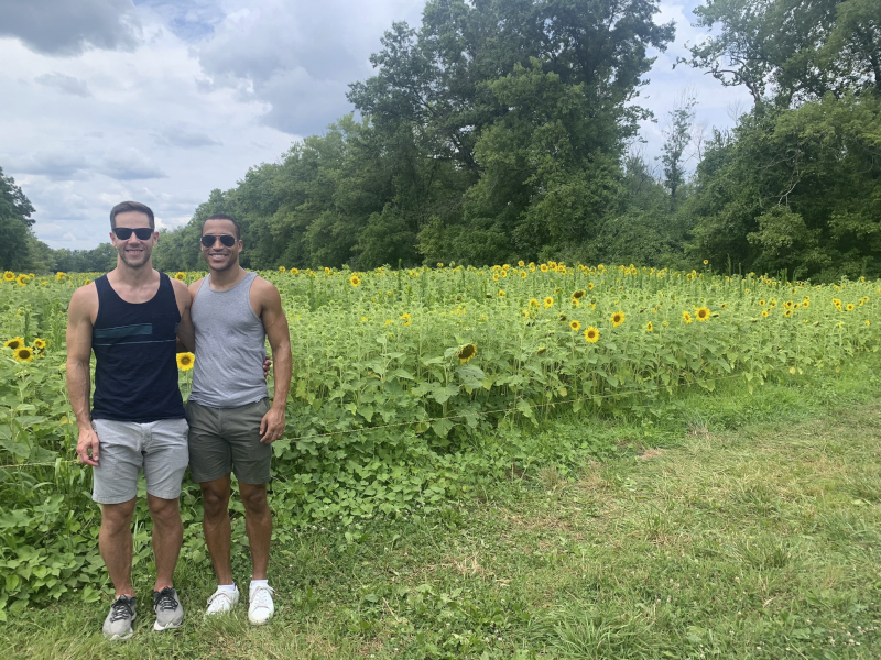 On a Hike Near Our House