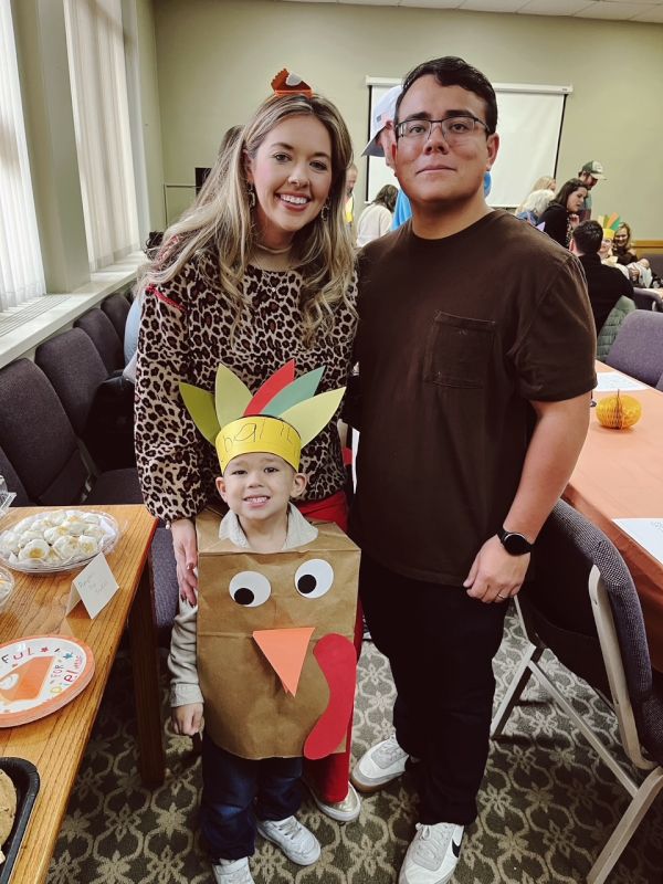 Thanksgiving Program at Charlie's School