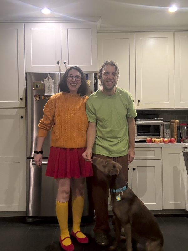 Dressing Up for Halloween as Scooby-Doo Characters