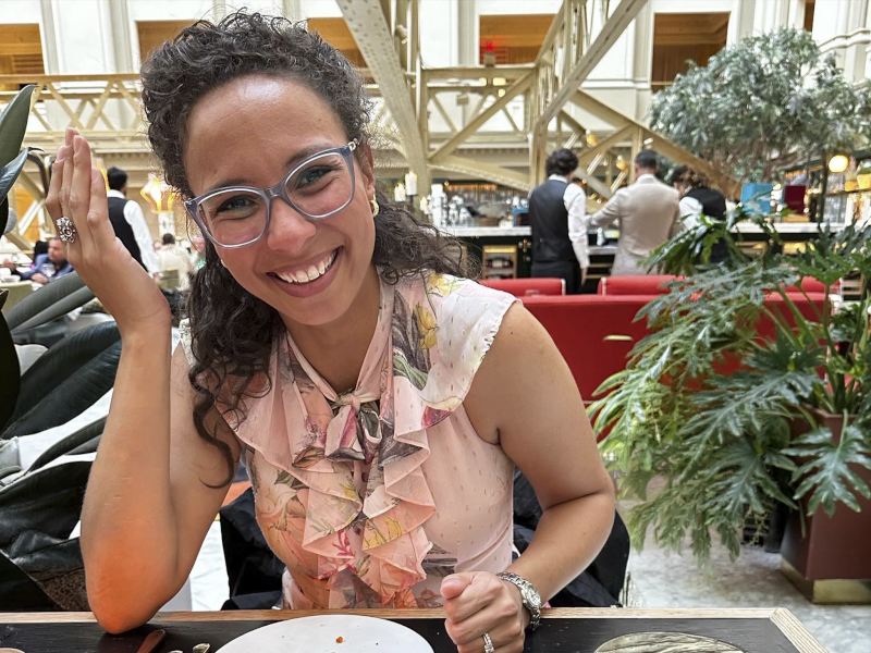 Enjoying Good Food and a Good Laugh on an Anniversary Date in DC