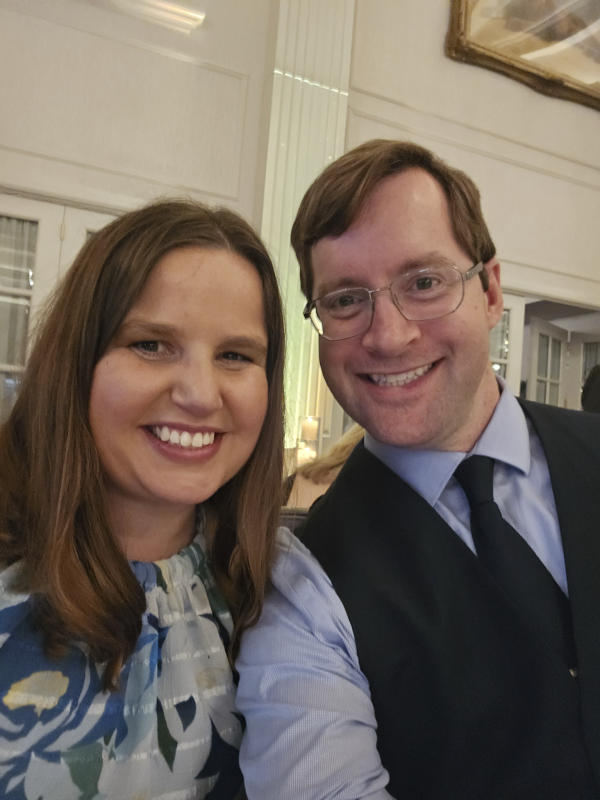 Celebrating at a Wedding