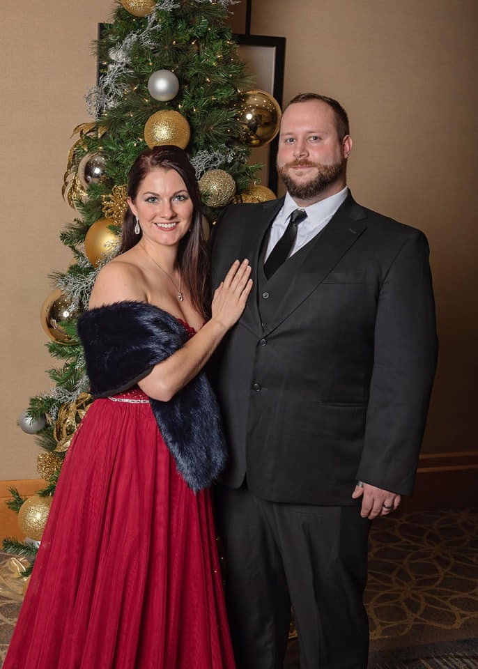 All Dressed Up for the Military Ball