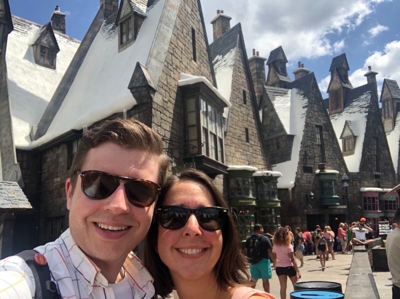 At Universal Studios