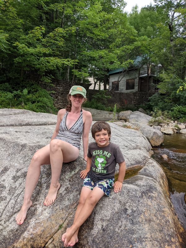 Swimming in a River Up North
