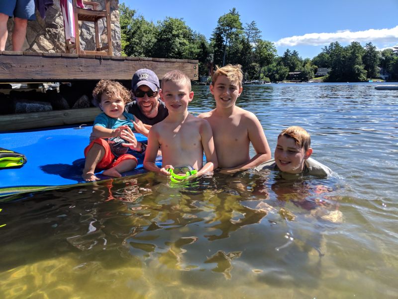 Family Reunion at the Lake