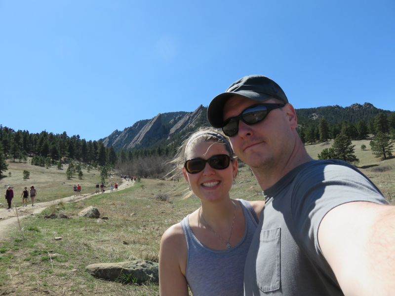 After Hiking Pikes Peak in Colorado