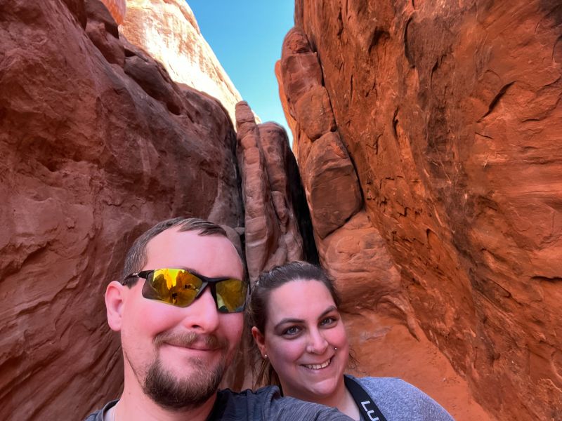 At Arches National Park